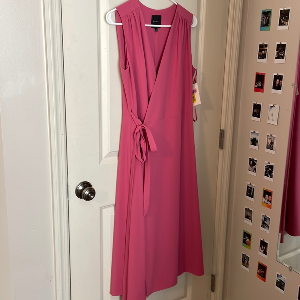 Alex Marie Wrap Midi Dress